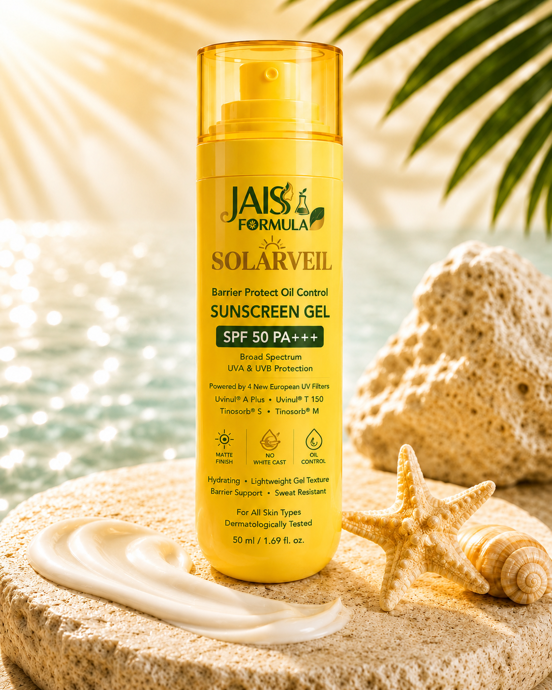 SOLARVEIL Oil Control Sunscreen Gel SPF 50 PA++++