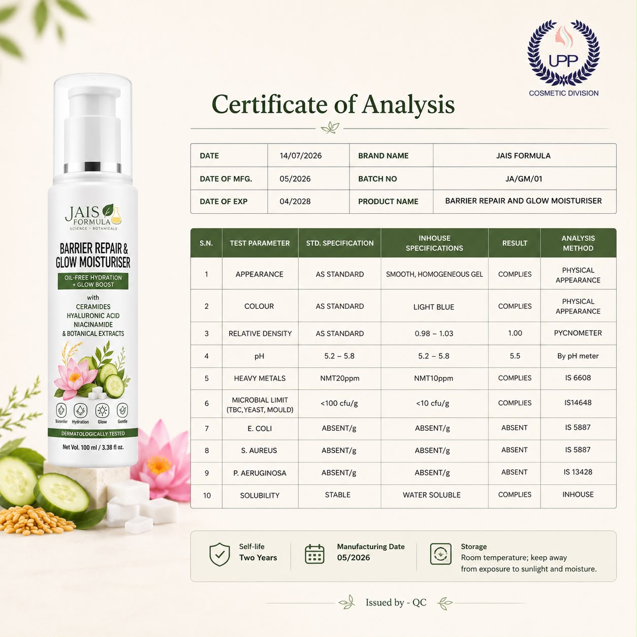 Barrier Repair & Glow Moisturiser