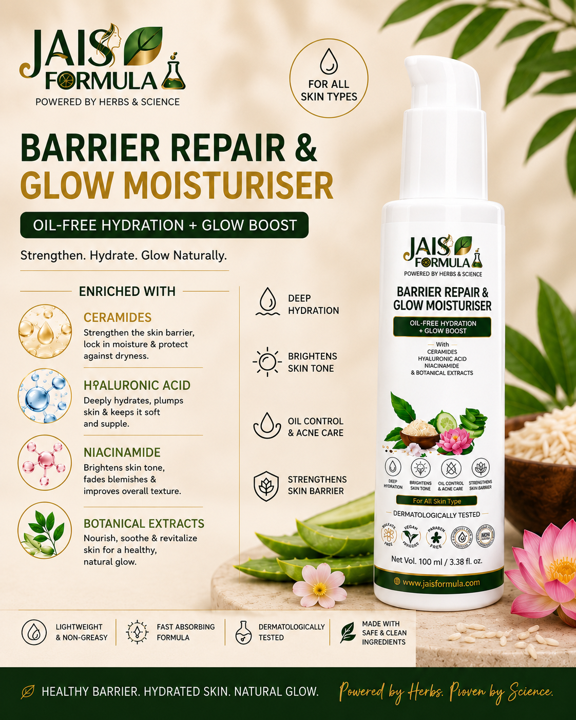 Barrier Repair & Glow Moisturiser